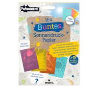 moses. PhänoMINT Papier d'impression Solaire coloré - Jouet d'expérimentation pour Enfants à partir de 6 Ans pour Une Conception créative avec la lumière du Soleil, l'ombre et l'eau