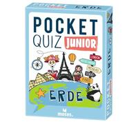 moses. Pocket Quiz Junior - Erde, Das Kinderquiz mit 100 Fragen und Fakten rund um die Welt zu Geografie, Geschichte, Kultur und Astronomie, Für Kinder ab 8 Jahren