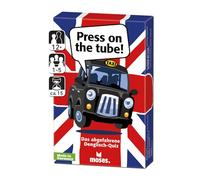 moses. Press on The Tube! Le Quiz de la Langue déjà, Jeu de Langue avec Phrases, Apprendre l'anglais de manière ludique avec 75 Cartes Quiz, pour 1 à 5 Joueurs à partir de 12 Ans