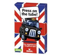 moses. Press on The Tube! Le Quiz de la Langue déjà, Jeu de Langue avec Phrases, Apprendre l'anglais de manière ludique avec 75 Cartes Quiz, pour 1 à 5 Joueurs à partir de 12 Ans
