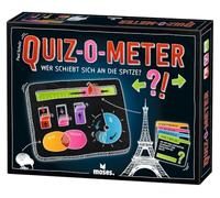 moses. Quiz-O-Meter Qui se Pousse au Sommet ? Quiz au trésor interactif avec Tableau de réponse Intelligent, 240 Questions Pleines de Moments Aha, Jeu Familial et Jeu de fête pour 2 à 4 Joueurs à