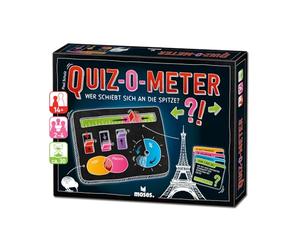 moses. Quiz-O-Meter Qui se Pousse au Sommet ? Quiz au trésor interactif avec Tableau de réponse Intelligent, 240 Questions Pleines de Moments Aha, Jeu Familial et Jeu de fête pour 2 à 4 Joueurs à