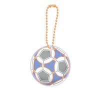 moses. Réflecteur Glimmis Unisexe et coloré - Pendentif de sécurité réfléchissant des Deux côtés - Design Football - Normal, Multicolore
