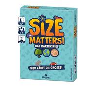 moses. Size Matters ! Le Jeu de Cartes - Ici, la Taille Compte ! Jeu de réaction Rapide pour Toute la Famille, Jeu de Concentration et de comparaison pour 2 à 6 Joueurs à partir de 6 Ans