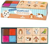moses Verlag STEMPELSET HAUSTIERE HAUSTIERE