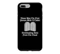 Moses Was The First Person with A Tablet Download from Cloud Coque pour iPhone 7 Plus/8 Plus