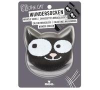 moses Wundersocken Chaussettes Magiques Ed The Cat, Noir, 38 Femmes