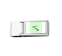 Mosey de Interest Internet Fashion Slim Money Clip Porte-monnaie en acier inoxydable