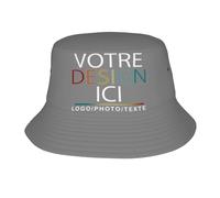 MOSGDBV Chapeau Personnalisable Bob Personnalisé de Randonnée et Voyage - Créez Un Bob Unique avec Votre Logo Chapeau Homme Soleil- Cadeau Original pour Plein Air