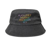 MOSGDBV Chapeau personnalisé Bob Personnalisable Safari et Aventure - Créez Un Bob Unique avec Texte, Logo ou Image Chapeau bob - Cadeau Amusant pour Voyage et Sport