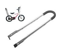MoShay Poignée d'équilibre pour vélo d'enfant, barre de poussée de sécurité (gris1)