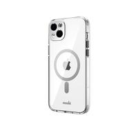 Moshi Coque MagSafe iGlaze Ultra Résistant pour iPhone 14 Plus Argent