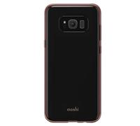 Moshi Coque pour Galaxy S8 Plus Rigide Antichocs Anti-jaunissement Rose