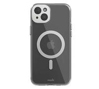 Moshi Coque MagSafe iGlaze pour iPhone 15 Plus – protection caméra antichoc – Argent