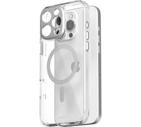 Moshi, Étui MagSafe pour iPhone 16 Pro iGlaze, ultra résistant et élégant, argenté
