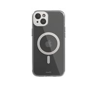 Moshi iGlaze MagSafe - Coque pour iPhone 15 Plus (Luna Silver)