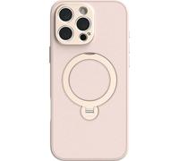 Moshi Kameleon MagSafe - Étui pour iPhone 16 Pro Max avec fonction de support (Shell Pink)