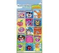 Moshi Monsters - Figurines - Autocollants de récompense, film SG28213 (taille unique) (Coloré)