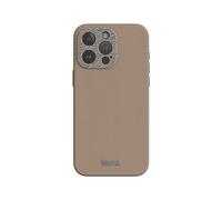 Moshi Napa MagSafe - Étui en cuir pour iPhone 15 Pro (Woodsmoke Brown)