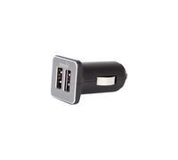 Moshi Revolt Duo - Adaptateur d'alimentation pour voiture - 2.1 A - 2 connecteurs de sortie (USB) - noir
