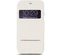 Moshi SenseCover - Étui à rabat pour téléphone portable - cuir - beige Beige G