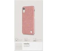 Moshi Vesta - Coque de protection pour téléphone portable - tissu - rose macaron - pour Apple iPhone XR G