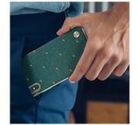 Moshi Vesta - Coque de protection pour téléphone portable - tissu - Vert émeraude - pour Apple iPhone XS Max Vert G