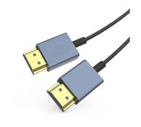 MOSHOU HDMI 2.1 8K 60Hz Ultra Slim Flexible Micro vers 4K 120Hz, Compatible for Samsung, QLED Camera Xbox PS5 TV Laptop.(HDMI to HDMI,0.5m (1.64 ft))