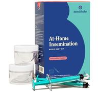 Mosie Baby Kit d'insémination, premier kit approuvé par la FDA pour la maison avec seringues brevetées, 2 essais pour femmes et familles, éligible FSA/HSA