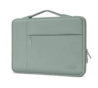 MOSISO 15 Pouces Housse Ordinateur Portable avec Poignée,Vert Antique | Compatible avec MacBook Air 15 Pouces M5 M4 M3 M2 2026-2023,Dell XPS 15 Plus,Sacoche Multifonction en Polyester