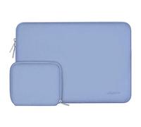 MOSISO 16 Pouces Ordinateur Portable Pochette,Compatible avec MacBook Pro 16,HP Acer Dell Lenovo ASUS,15-15,6 Pouces Laptop Sleeve Néoprène Sac avec Petite Pochette,Bleu Sérénité