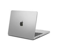 MOSISO Compatible avec MacBook Air 13 Pouces Coque M4 M3 M2 2025-2022 Touch ID Liquid Retina de 13,6 Pouces, Coque Protection Rigide pour Mac Air M4 M3 M2 13 A3240 A3113 A2681,Frost