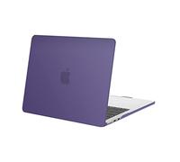 MOSISO Compatible avec MacBook Air 13 Pouces Coque M4 M3 M2 2025-2022 Touch ID Liquid Retina de 13,6 Pouces, Coque Protection Rigide pour Mac Air M4 M3 M2 13 A3240 A3113 A2681,Violet Impérial