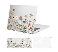 MOSISO Compatible avec MacBook Air 15 Pouces Coque Rigide Fleurs de Jardin