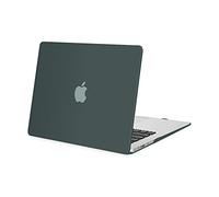 MOSISO Coque Compatible avec MacBook Air 13 Pouces A1369/A1466 Ancienne Version Sortie 2010-2017, Ultra Slim Plastique Snap on Coque Rigide Compatible avec MacBook Air 13 Pouces, Vert Minuit