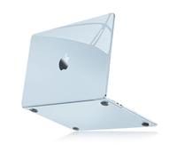 MOSISO Coque Compatible avec MacBook Air 13 Pouces M4 A3240 M3 A3113 M2 A2681 2022-2025 Version,Dépasser Beauté Naturelle Étui Plastique Rigide Protection pour MacBook Air 13,6 Pouces,Bleu Ciel