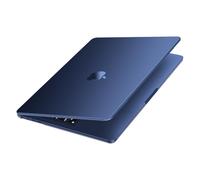MOSISO Coque Compatible avec MacBook Air 13 Pouces M4 M3 M2 2025 2024 2022 A3240 A3113 A2681, Coque Rigide Ultra-Mince Naturel Couleur pour MacBook Air 13,6 Pouces,Bleu Minuit