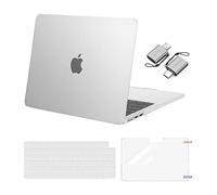 MOSISO Coque Compatible avec MacBook Air 13 Pouces M5 M4 M3 M2 2026-2022