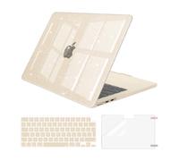 MOSISO Coque Compatible avec MacBook Air 13 Pouces M5 M4 M3 M2 2026-2022