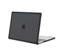 MOSISO Coque Compatible avec MacBook Air 13 Pouces M5 M4 M3 M2 2026-2022 | Antifissure Coque Rigide Renforcée avec Bumper TPU Pour MacBook Air 13,6 Pouces A3449 A3240 A3113 A2681,Noir