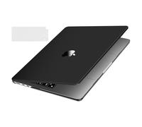 MOSISO Coque Compatible avec MacBook Air 15 Pouces M4 M3 M2 2025 2024 2023 A3241 A3114 A2941,Ultra-Mince Étui Rigide Naturel Couleur d'origine Case de Protection & Housse Clavier, Noir