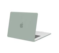 MOSISO Coque Compatible avec MacBook Air 15 Pouces M4 M3 M2 A3241 A3114 A2941 avec Liquid Retina 15,3 Pouces & Touch ID,Coque Protection Rigide pour Mac Air 15 2025 2024 2023 Release,Vert Antique