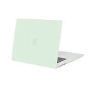 MOSISO Coque Compatible avec MacBook Air 15 Pouces M4 M3 M2 A3241 A3114 A2941 avec Liquid Retina 15,3 Pouces & Touch ID,Coque Protection Rigide pour Mac Air 15 2025 2024 2023 Release,Thé Vert