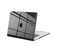 MOSISO Coque Compatible avec MacBook Air 15 Pouces M4 M3 M2 A3241 A3114 A2941 avec Liquid Retina 15,3 Pouces & Touch ID,Coque Protection Rigide pour Mac Air 15 2025 2024 2023 Release,Fumée Noir
