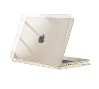 MOSISO Coque Compatible avec MacBook Air 15 Pouces M4 M3 M2 A3241 A3114 A2941 avec Liquid Retina 15,3 Pouces & Touch ID,Coque Protection Rigide pour Mac Air 15 2025 2024 2023 Release,Crystal Starlight