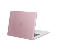 MOSISO Coque Compatible avec MacBook Air 15 Pouces M4 M3 M2 A3241 A3114 A2941 avec Liquid Retina 15,3 Pouces & Touch ID,Coque Protection Rigide pour Mac Air 15 2025 2024 2023 Release,Or Rose