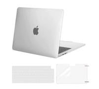 MOSISO Coque Compatible avec MacBook Air M4 M3 M2 13 Pouce A3240 A3113 A2681 2022 2023 2024 2025,Étui Rigide Housse de Protection pour MacBook Air 13,6 &Clavier&Protecteur D'écran,Frost