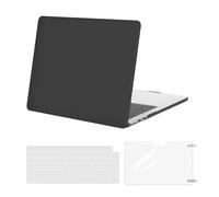 MOSISO Coque Compatible avec MacBook Air M4 M3 M2 13 Pouce A3240 A3113 A2681 2022 2023 2024 2025,Étui Rigide Housse de Protection pour MacBook Air 13,6 &Clavier&Protecteur D'écran,Espace Gris