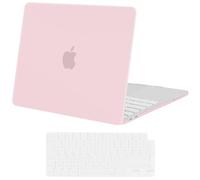 MOSISO Coque Compatible avec MacBook Neo 13 Pouces 2026 Modèle A3404 | Coque Rigide Antirays & Film Clavier,Adaptée & Protectrice,Pour Travail, Voyage, Étude, Usage Quotidien,Quartz Rose