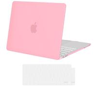 MOSISO Coque Compatible avec MacBook Neo 13 Pouces 2026 Modèle A3404 | Coque Rigide Antirays & Film Clavier,Adaptée & Protectrice,Pour Travail, Voyage, Étude, Usage Quotidien,Rose